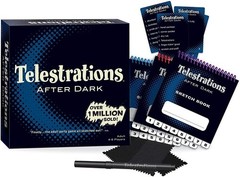 Telestrations After Dark Creative Party Game for Adults, 4-8 Players, SEALED Box