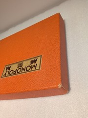 Vintage Monopoly MIRO French Edition Complete Luxury Orange Box 1970s Board Game