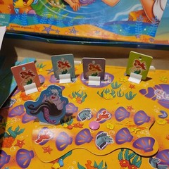 Vintage 1997 Disney The Little Mermaid Secrets of the Sea Board Game – Complete