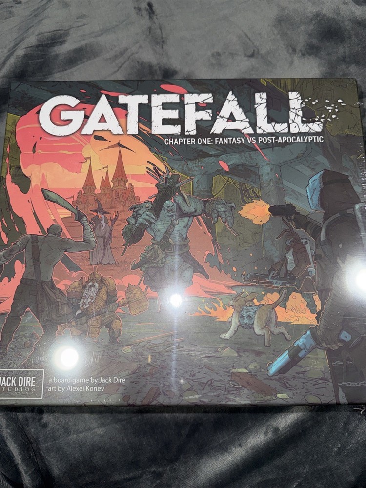 Gatefall Board Game Chapter One: Fantasy vs Post-Apocalyptic Edition