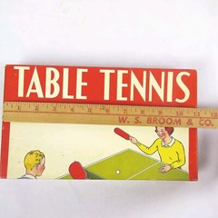 VTG Gold Medal Table Tennis Complete Junior Set #1980/1 Ping Pong Very Good