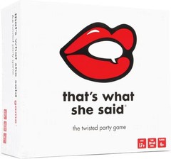 That’s What She Said The Party Game of Twisted Innuendos Board Game – New Sealed