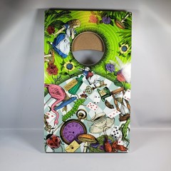 Alice’s Down The Rabbit Hole Throwing Game Wonderland Games Bean Bag Toss