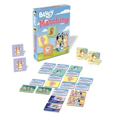Bluey Matching Game – Family & Toddler Games – Educational Toys – Memory & Br…