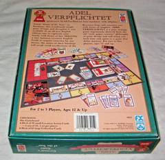 Adel Verpflichtet Bluffing Game 1991 Vintage Avalon Hill 100% complete VG