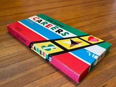 CAREERS vtg 1957 Board Game COMPLETE Parker Brothers EUC Salem 1950s