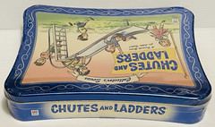 Classic Collector’s Series Chutes and Ladders Board Game 2003 Sealed in Tin Case