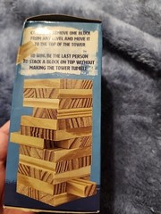 Tumbling Tower Game w/ 36 Wooden Blocks by Greenbrier **New in Package**