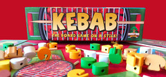 Kebab The Board Game on A Stick {2-6 Players, Ages 10+}