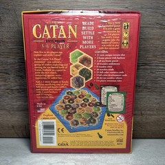 NEW Sealed Settlers of Catan 5-6 Player Extension Expansion Klaus Teuber