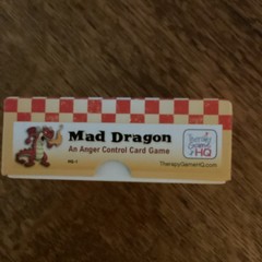 Mad Dragon Anger Control Card Game for Children 6-12 Years ADHD Therapy Game