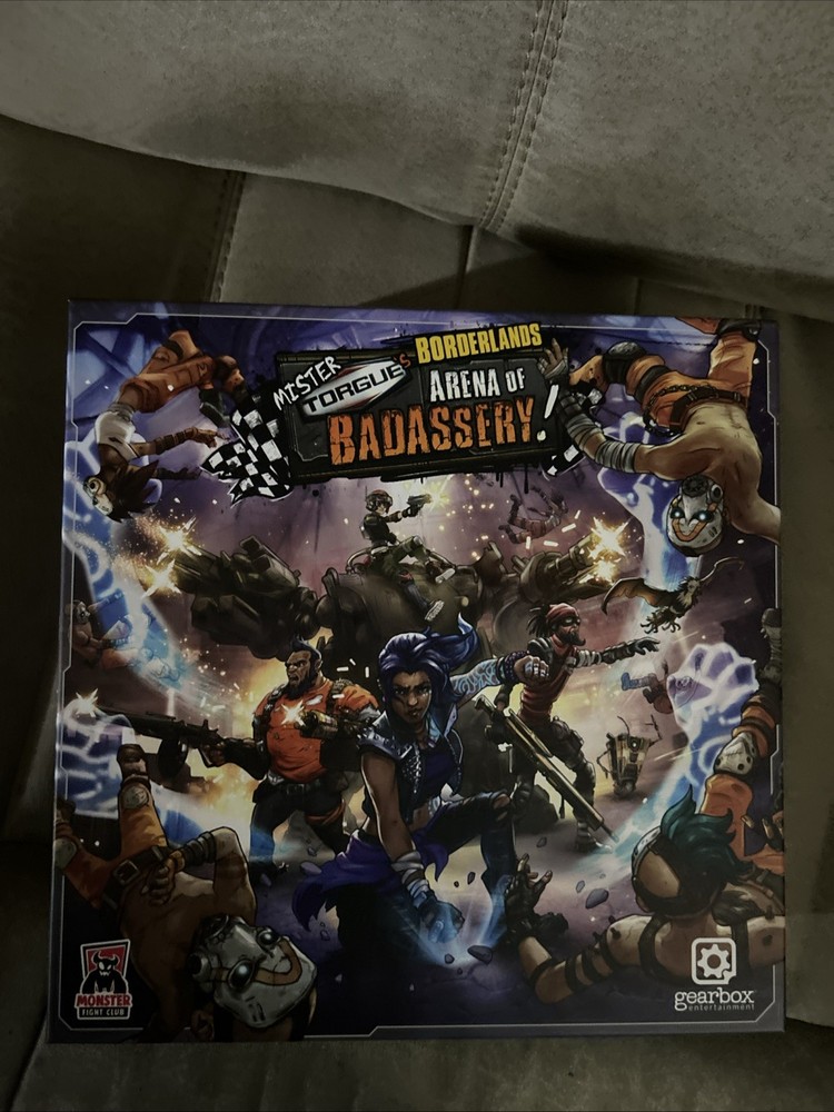 Borderlands Mister Torgue’s Arena of Badassery Board Game