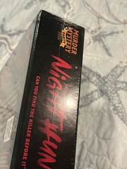 The Night Hunter Murder Mystery Dinner Party Game by University Games New Sealed
