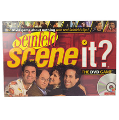 MATTEL SCREENLIFE Seinfeld TV Scene It DVD Board Game 2008 Trivia Set NEW Sealed