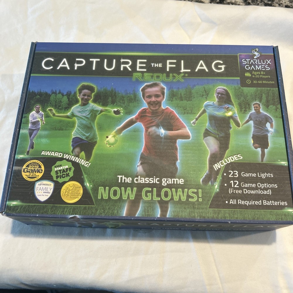 Capture The Flag Game Redux The Glow in The Dark Outdoor Game By Starlux (NEW)