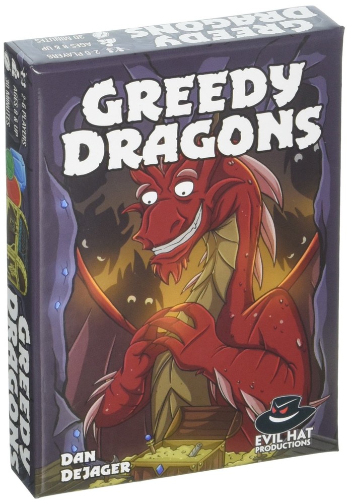 Evil Hat Productions EHP00035 Greedy Dragons, Multicoloured