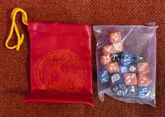 Vtg TSR Dragon Dice Game Starter Set 1995 Complete Unplayed RPG Fantasy