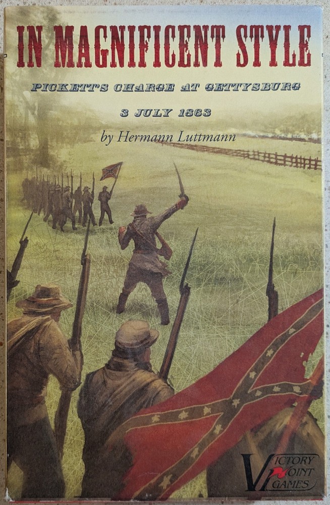 In Magnificent Style: Pickett’s Charge at Gettysburg (Victory Point Games)