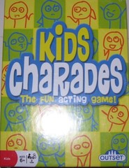 Outset KIDS CHARADES The fun Acting Game SEALED New in Box