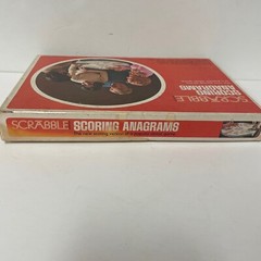 Scrabble Scoring Anagrams Game Vintage 1975 By Selchow & Richter Co Complete