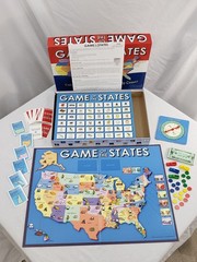 Game Of The States Board Game An American Classic 8 & Up Pre-Owned