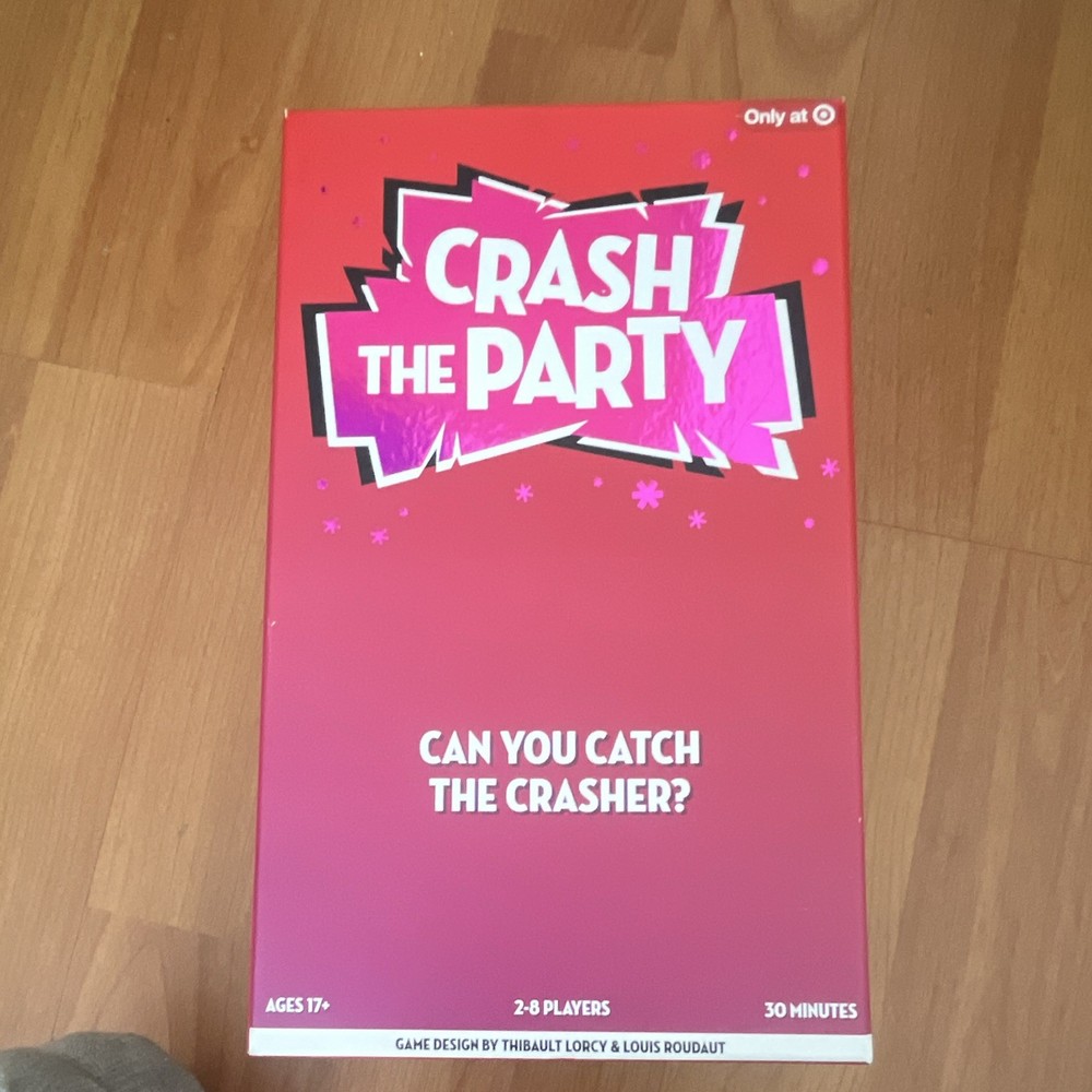 Only at Target Crash the Party Party Game, 2-8 Players, Ages 17+ (AT22124)