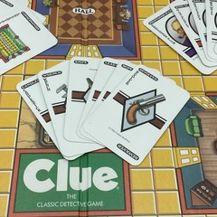 PARKER BROTHERS Clue Board Game Classic Detective Complete Vintage 1986 USA