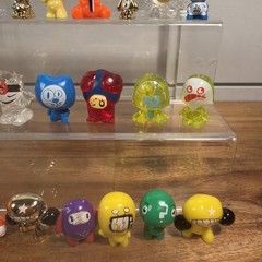 Crazy Bones Lot Of 70 Mixed Figures Condition varies Ships Fast!