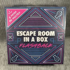 Mattel Games Escape Room in a Box Flashback Board Game 2-8 Players 12+ GGD80