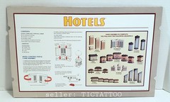 🔥 Milton Bradley HOTELS Board Game 1987 Real Estate COMPLETE VERY GOOD +