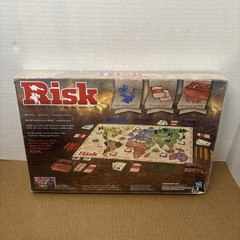 RISK Board Game The Game of Strategic Conquest Hasbro 2015 New Box Damage