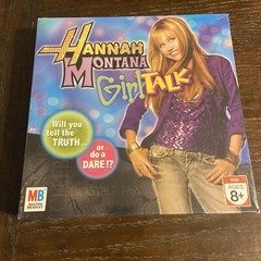 Hannah Montana Girl Talk Board Game Milton Bradley 2007 – NIB-Teen TV Show