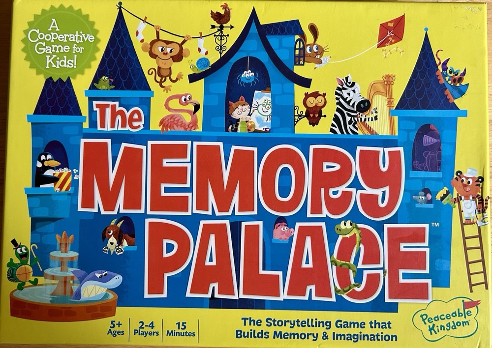 The Memory Palace Storytelling Board Game Peaceable Kingdom Don Ullman Complete