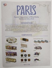 Paris Standard Edition EN/FR/DE/NL by Game Brewer