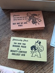 Vintage 1940’s Monopoly Game Set By Parker Brothers USA See Photos