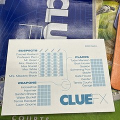 CLUE FX Electronic Talking Board Game 2003 Parker Bros COMPLETE