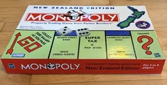 Monopoly New Zealand Edition 2000 Parker Brothers Complete 11 Tokens Rare Hasbro
