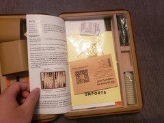 Yellow Mountain Imports Travel Magnetic Leatherette Backgammon Mini Game Set, Bo