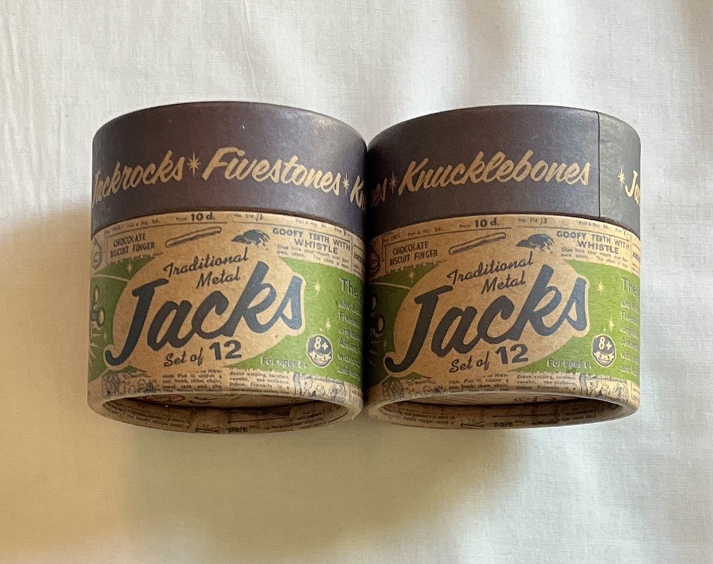 Lot of 2 Ridley’s Games Den Traditional Jacks Set of 12 Each