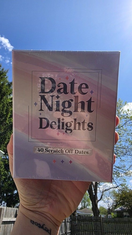 Date Night Delights 40 Scratch-Off Dates Fun Game, Brand New & Sealed