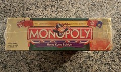 Monopoly 1997 HONG KONG LIMITED COMMEMORATIVE Factory Sealed Bilingual Edition