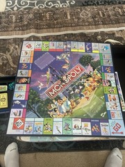 Parker Brothers Monopoly Disney Edition Complete Board Game w/ 8 Pieces, Ages 8+