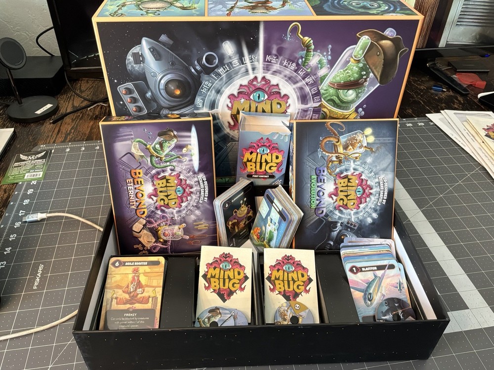 Mindbug Collection First Contact, Evolutions, Eternity, And More!