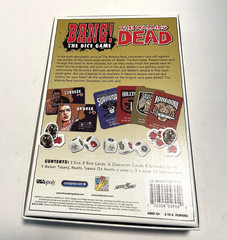 2015 Bang The Dice Game: The Walking Dead Edition Game Post Apocalyptic Movie TV