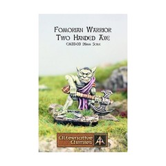 Alternative Armies Mini 28mm Fomorian Warrior w/Two Handed Axe Pack New