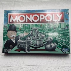 Hasbro Monopoly Board Game Unisex OS Multicolor New Classic Family Trading Game