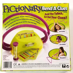 PICTONARY “Bend A Clues” Game – 2010 Mattel T8184 **NEW Sealed Packaging**
