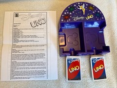 Disney UNO Electronic Tinker Bell Lights Sounds Game 2002 Tested Works