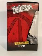 Claptrap Figure Borderlands Hasbro Yahtzee Game Complete