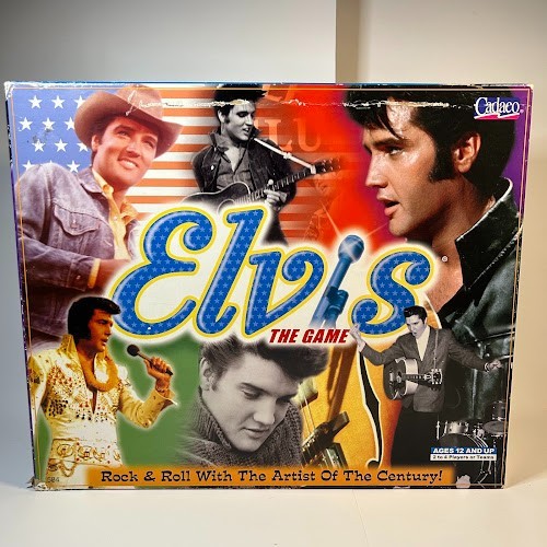 Elvis The Game Cadaco Board Game Ages 12 and Up Rock and Roll